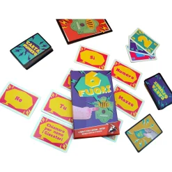 RED EDIZIONI 6 fuori red glove – party game da tavolo in italiano gioco di carte 6 fuori – per 3-9 giocatori – 7+> Giochi Di Carte