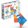 Geomag 201 magicube 3 shapes recycled animals 9 pcs> Costruzioni Bambini