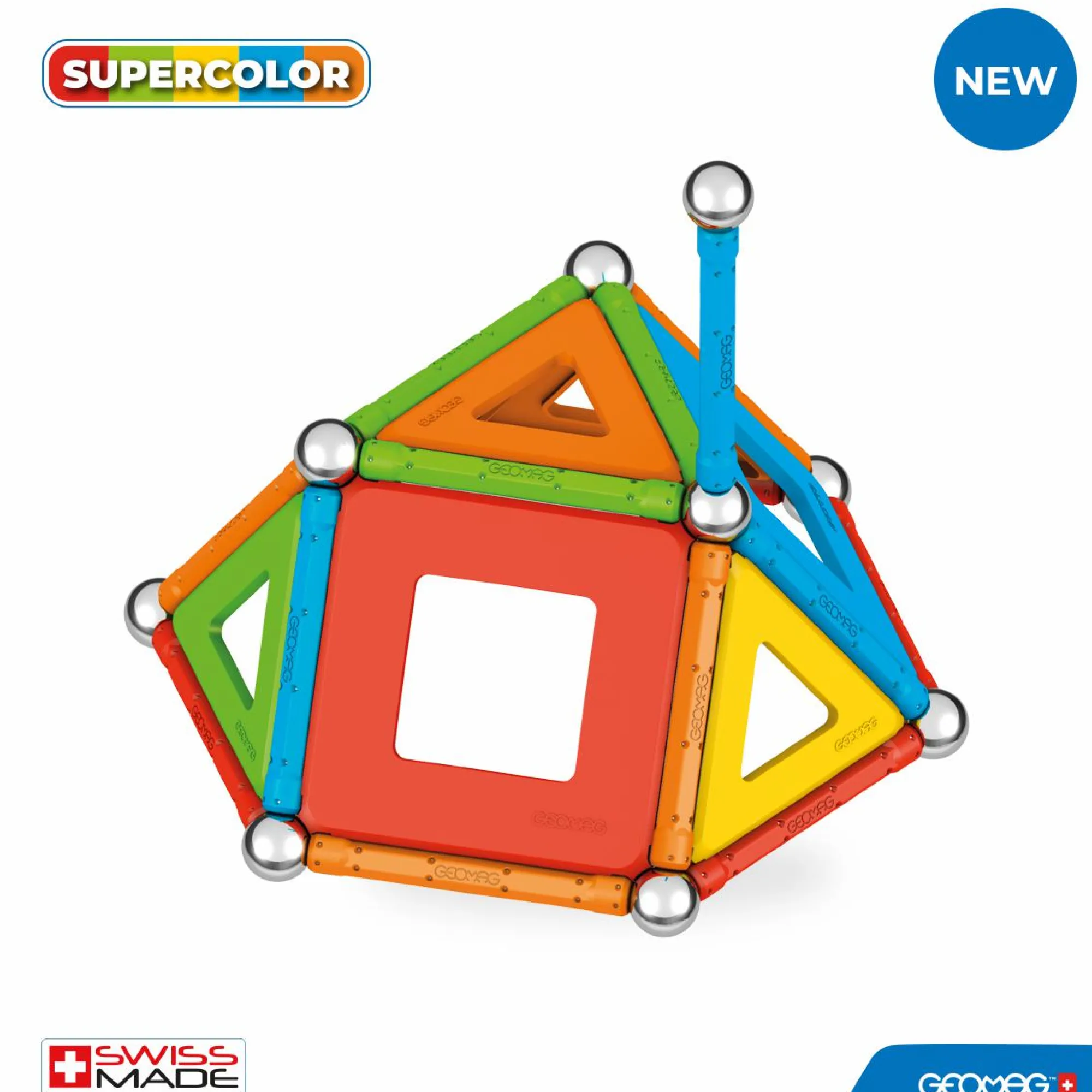 Geomag 378 supercolor panels recycled 52 pcs> Giochi Stem