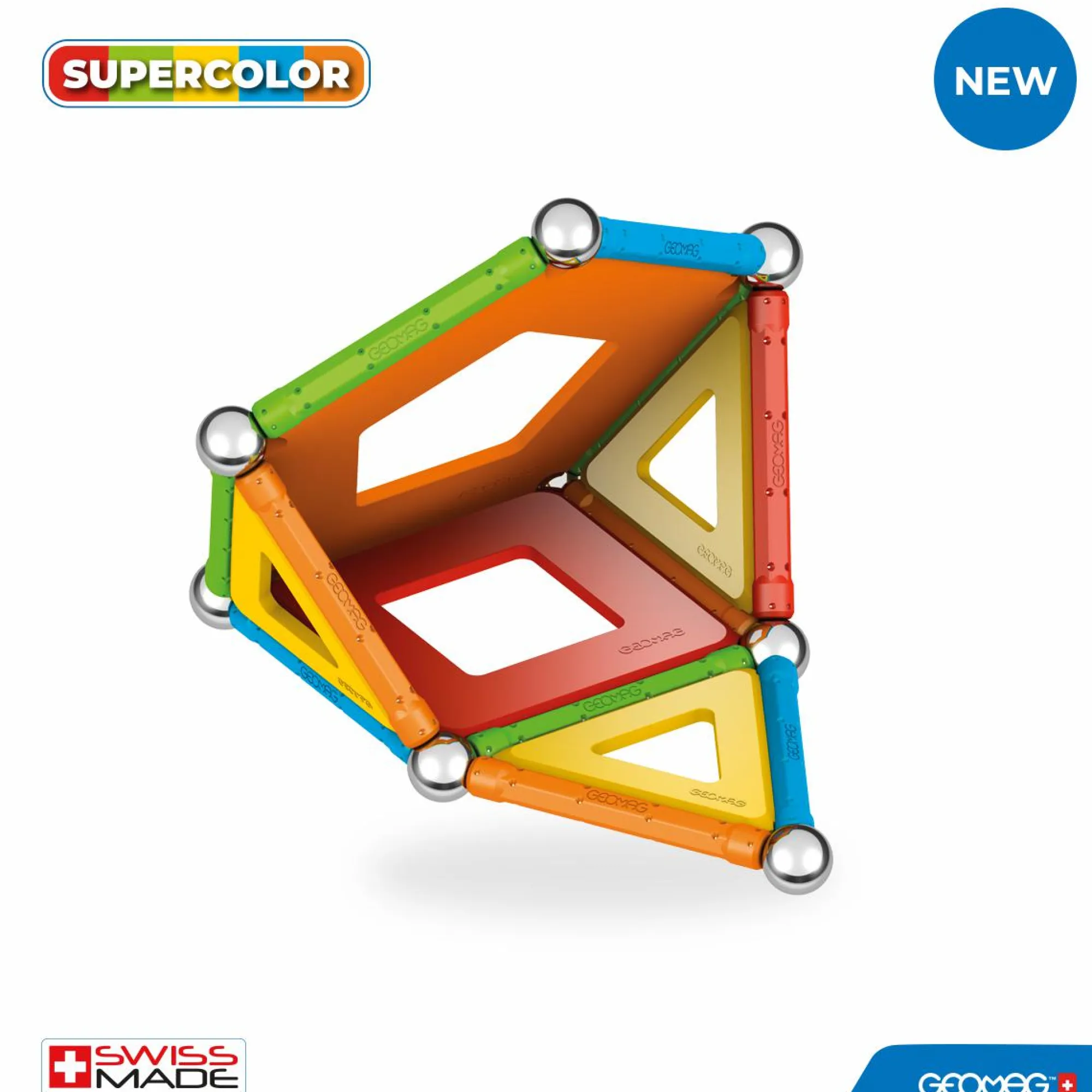 Geomag 377 supercolor panels recycled 35 pcs> Giochi Stem