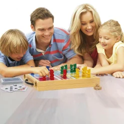 ZIG ZAG 100 giochi in legno – gioco da tavolo classico –><noscript><img width=