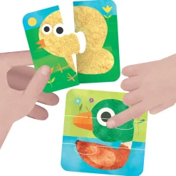 HEADU 8 progressive puzzle the farm – puzzle educativi grandi pezzi per bambini 2+> Primi Apprendimenti