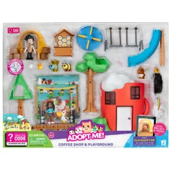 Adopt me – cuccioli da amare coffee shop playset e accessori> Mini Dolls