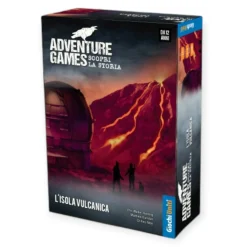Giochi Uniti Adventure game: l’isola vulcanica – gioco da tavolo per 1-4 giocatori dai 12 anni in su> Giochi Di Strategia