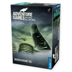 Giochi Uniti Adventure game: monochrome inc. – gioco da tavolo per 1-4 giocatori dai 12 anni in su> Giochi Di Strategia