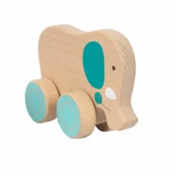 WOOD 'N' PLAY Animali in legno con ruote assortiti> Veicoli In Legno