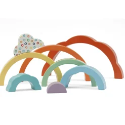 WOOD 'N' PLAY Arcobaleno impilabile – wood “n” play><noscript><img width=