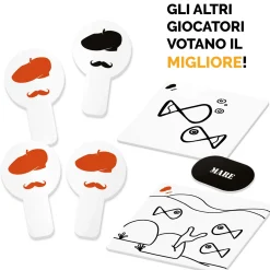 LUDIC Artisticamente – il gioco dei disegni geniali | sfida la tua creatività> Primi Apprendimenti