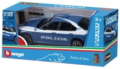 BBURAGO Assortimento auto burago polizia – 1:43> Modellini Veicoli In Scala