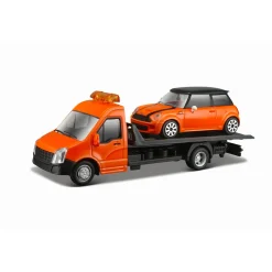 BBURAGO Assortimento carro attrezzi (con auto) in scala 1/43. scatola vetrina.><noscript><img width=