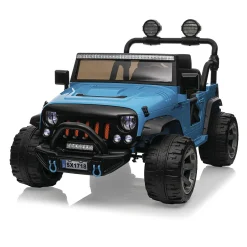 SUN&SPORT Auto off-road a 2 posti con batteria al litio 12v, luci, suoni e radiocomando per bambini – esperienza di guida sicura e divertente> Cavalcabili Elettrici