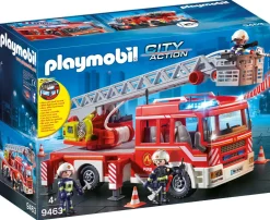 Autoscala dei vigili del fuoco – playmobil – city action> Mondi Immaginari