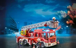 Autoscala dei vigili del fuoco – playmobil – city action> Mondi Immaginari