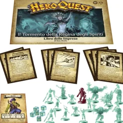 AVALON HILL , heroquest il tormento della regina degli spiriti, pack delle imprese> Giochi Da Tavolo Per Adulti E Carte Collezionabili|Giochi Di Strategia