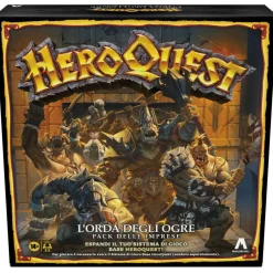 Avalon hill, heroquest, pack delle imprese l’orda degli ogre, dai 14 anni in su, da 2 a 5 giocatori, per giocare è necessario avere il sistema di gioco base heroquest><noscript><img width=