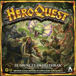 HASBRO GAMING Avalon hill, heroquest, pack delle imprese le giungle di delthrak, per giocare è necessario avere il sistema di gioco base heroquest> Giochi Escape Room Ed Enigmi