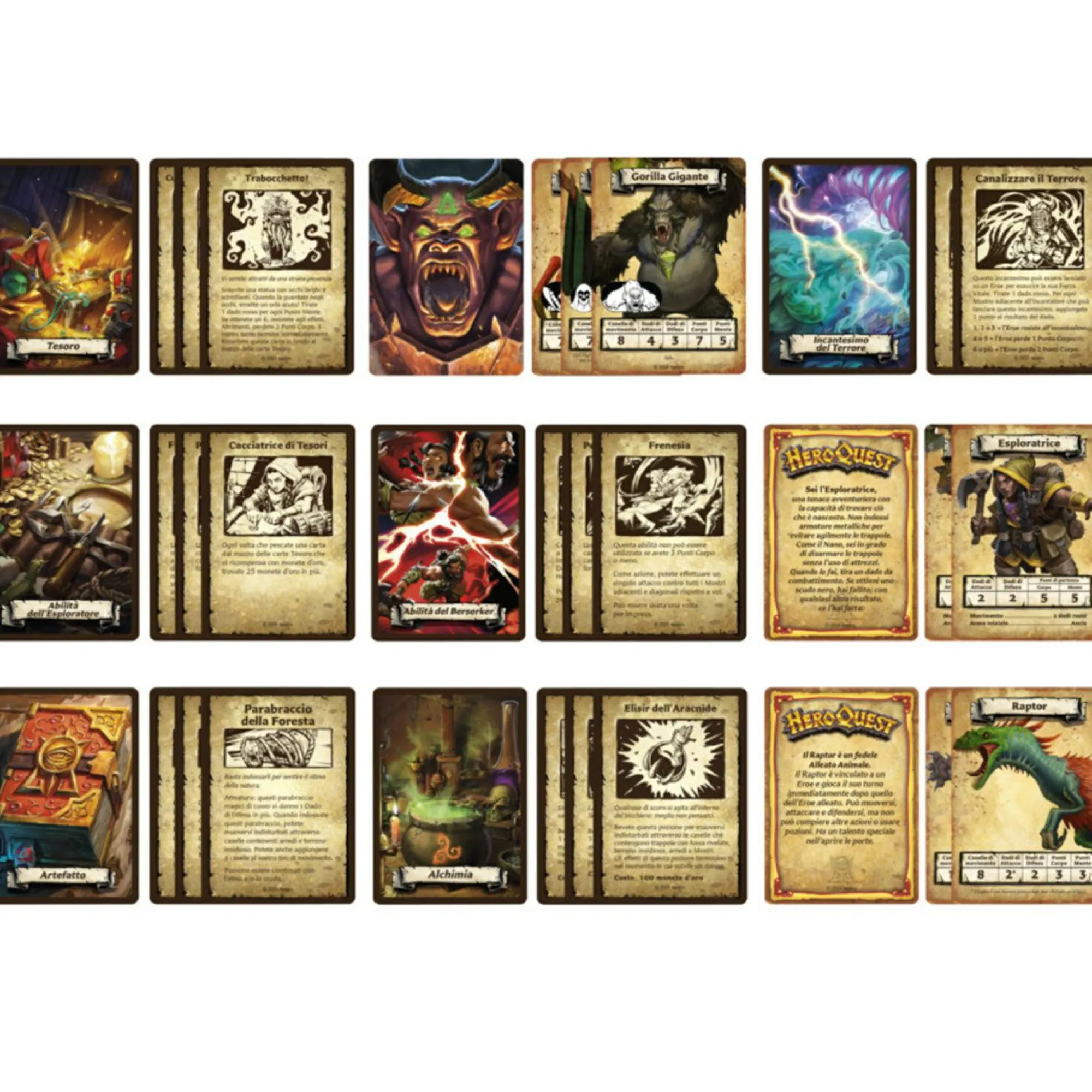 HASBRO GAMING Avalon hill, heroquest, pack delle imprese le giungle di delthrak, per giocare è necessario avere il sistema di gioco base heroquest> Giochi Escape Room Ed Enigmi