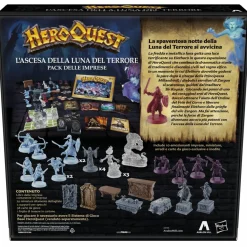 HASBRO GAMING Avalon hill, heroquest, pack delle imprese l’ascesa della luna del terrore, è necessario avere il sistema di gioco base heroquest, dai 14 anni in su> Giochi Da Tavolo Per Adulti E Carte Collezionabili|Giochi Di Strategia