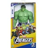 MARVEL Avengers – hulk (action figure deluxe 30cm con blaster titan hero blast gear)> Action Figures