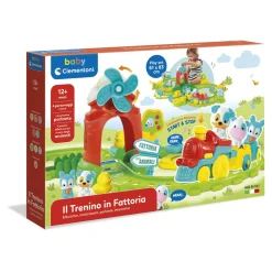 BABY CLEMENTONI – 17756 – il trenino in fattoria, trenino motorizzato> Giochi Di Apprendimento