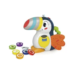 BABY CLEMENTONI – giuliano il tucano frutta e colori> Giochi Impilabili