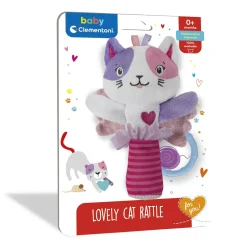 BABY CLEMENTONI – lovely cat sonaglino morbido peluche> Trillini E Sonagli