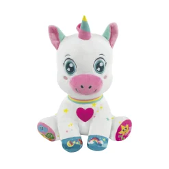 BABY CLEMENTONI – scintilla unicorno canta e brilla> Peluche Neonati