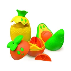 BABY CLEMENTONI – think & play – fruit puzzle – 17512> Giochi Impilabili