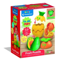 BABY CLEMENTONI – think & play – fruit puzzle – 17512> Giochi Impilabili