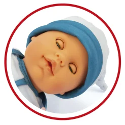 LOVE BEBE' Bambola bonnie 48 cm con suoni  assortita in blu e rosa – love bebè><noscript><img width=