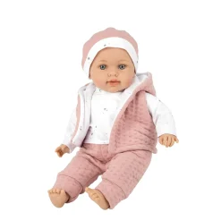 LOVE BEBE' PREMIUM Bambola charlie 45 cm assortita – rosa e grigio><noscript><img width=