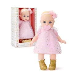 FAO Schwarz Bambola cuddle baby doll da 35 cm con capelli biondi> Bambolotti