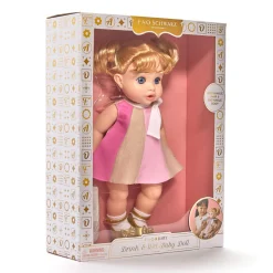 FAO Schwarz Bambola interattiva drink & wet con funzione bagna pannolini, 35 cm><noscript><img width=