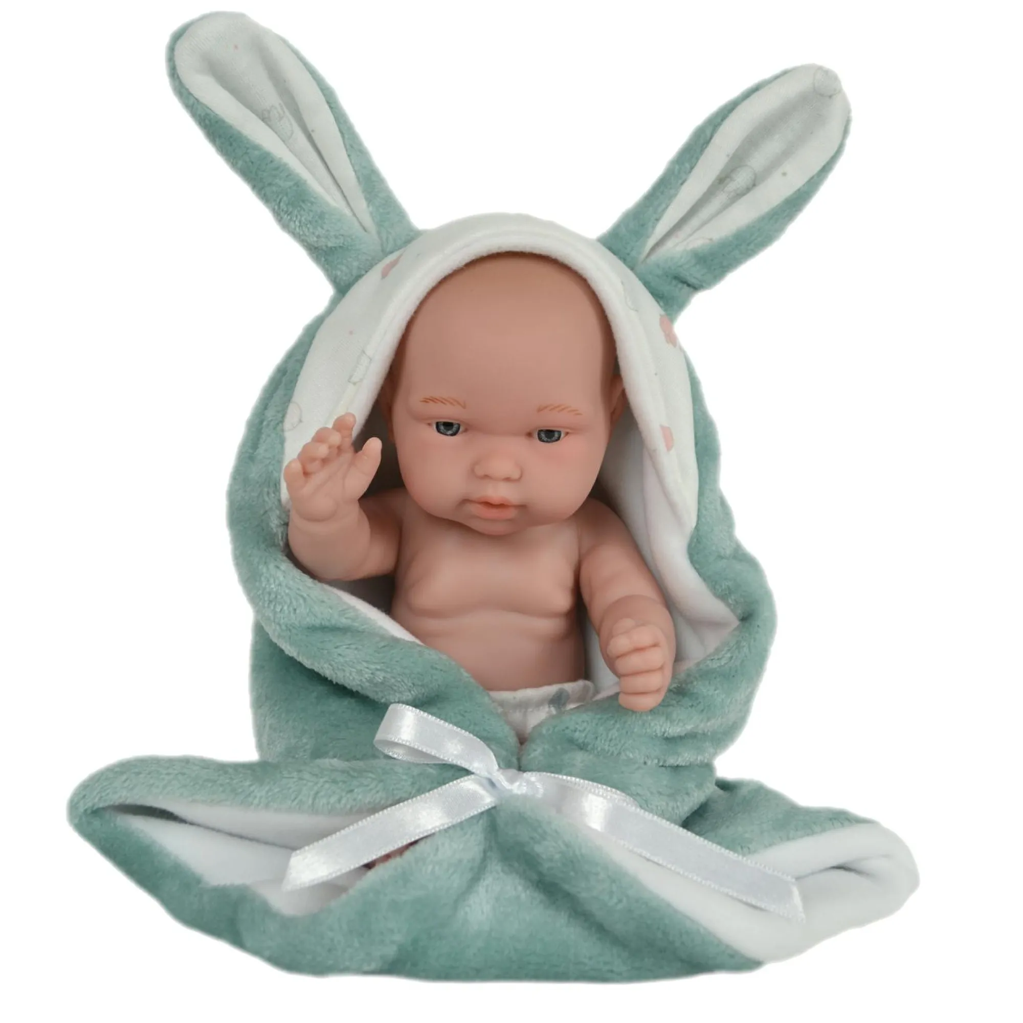 LOVE BEBE' Bambola jolie – turchese – 26cm> Bambolotti