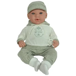 LOVE BEBE' Bambola jordan – grigio – 42cm> Bambolotti