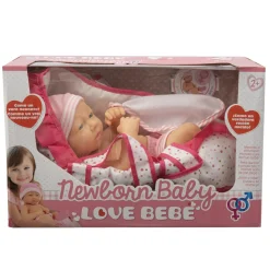 LOVE BEBE' Bambola newborn baby><noscript><img width=