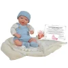 LOVE BEBE' PREMIUM Bambola reborn azzurro 45 cm – love bebé> Bambolotti