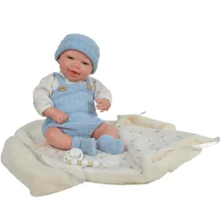 LOVE BEBE' PREMIUM Bambola reborn azzurro 45 cm – love bebé><noscript><img width=