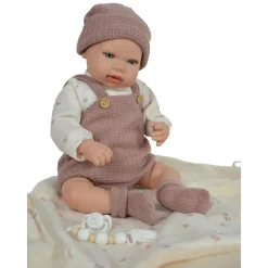 LOVE BEBE' PREMIUM Bambola reborn rosa 45 cm  – love bebé><noscript><img width=