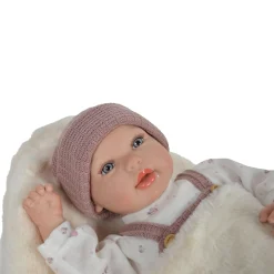 LOVE BEBE' PREMIUM Bambola reborn rosa 45 cm  – love bebé><noscript><img width=