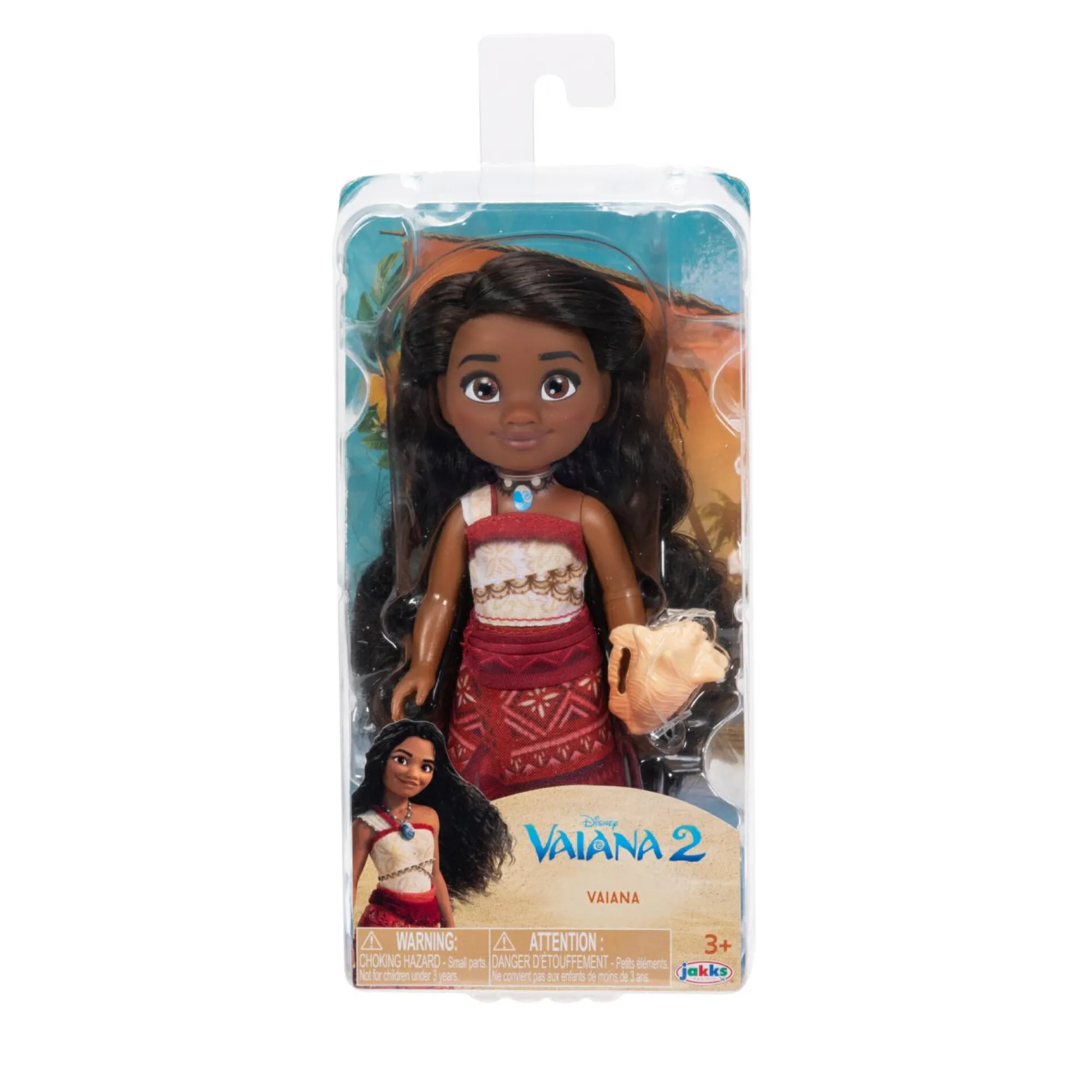 DISNEY PRINCESS Bambola vaiana 15 cm dettagliata per avventure incredibili – disney oceania 2> Fashion Dolls