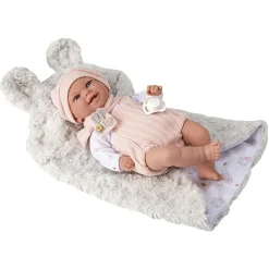 LOVE BEBE' PREMIUM Bambola vera 35 cm><noscript><img width=