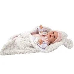 LOVE BEBE' PREMIUM Bambola vera 35 cm><noscript><img width=