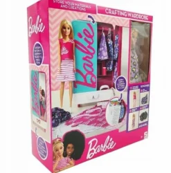 Barbie – armadio crea la moda, playset armadio crea la moda con bambola inclusa, tanti accessori, 3+ anni, y2737><noscript><img width=