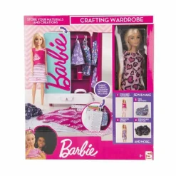Barbie – armadio crea la moda, playset armadio crea la moda con bambola inclusa, tanti accessori, 3+ anni, y2737><noscript><img width=