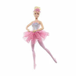 Barbie – dreamtopia luci scintillanti, ballerina magico tutu, bambola dai capelli biondi, con luci, coroncina e tutù rosa, giocattolo per bambini, 3+ anni, hlc25><noscript><img width=