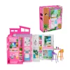 Barbie – casa delle vacanze, playset con 4 aree di gioco e 11 accessori decorativi inclusi> Fashion Dolls