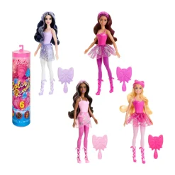 Barbie – color reveal serie ballerina, bambola con 6 accessori a sorpresa con effetto cambia colore – assortita> Fashion Dolls