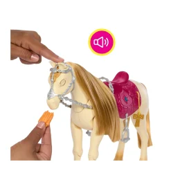Barbie – tornado, cavallo interattivo con luci, musica e accessori, balla e nitrisce><noscript><img width=