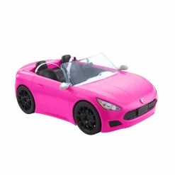 Barbie , cabrio veicolo decapottabile rosa a due posti con ruote funzionanti e dettagli realistici, giocattolo per bambini 3+ anni, hbt92> Camper E Veicoli Per Bambole